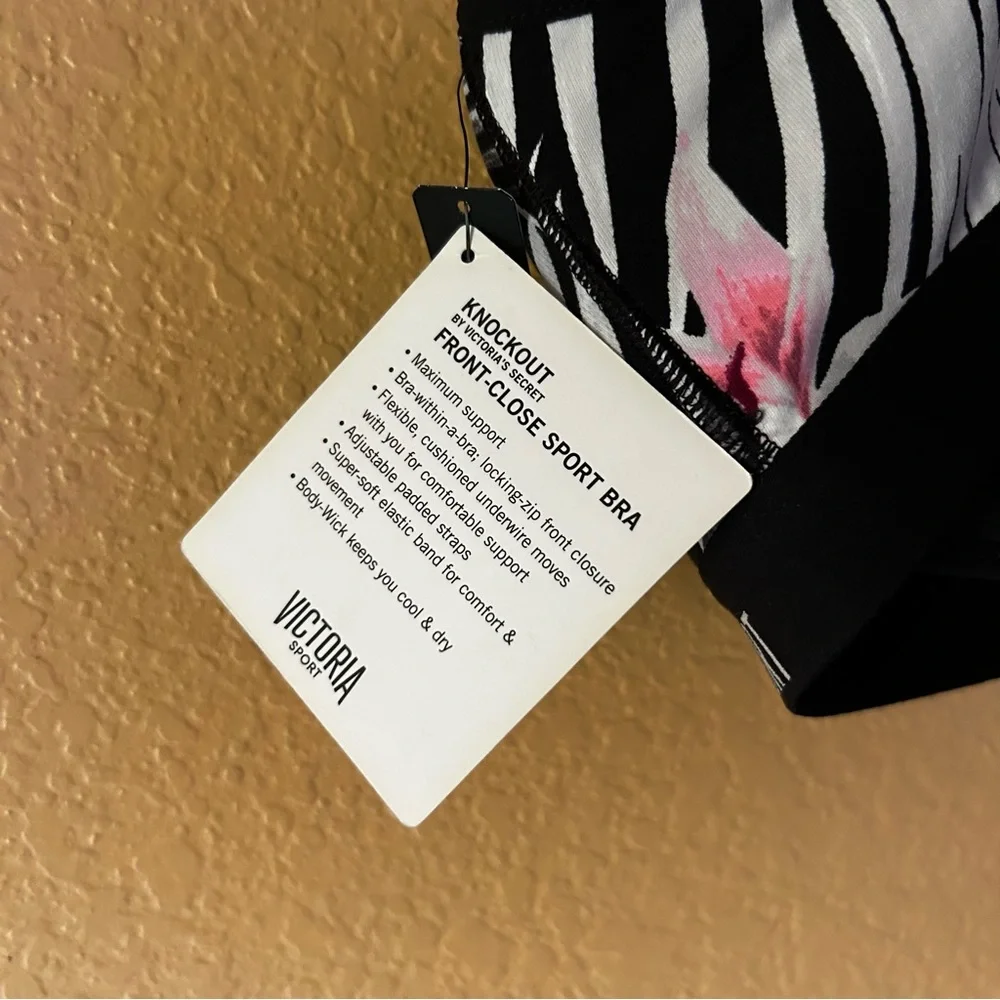 Victoria's Secret VSX Knockout™ Front-Close Sports Bra, Tropical - 34C - Picture 6 of 7